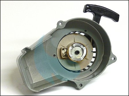 Trekstarter Aluminium ZWART