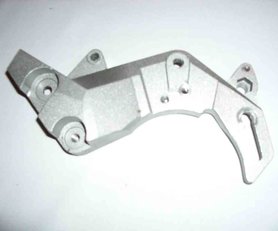 Aluminium Frame tussenstuk (links), zie model "Nitro"